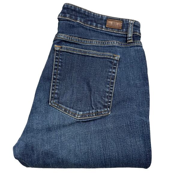 Lauren Ralph Lauren Jeans Women's 8 Ralph Premier Straight Darkwash Blue Skinny - Picture 3 of 8